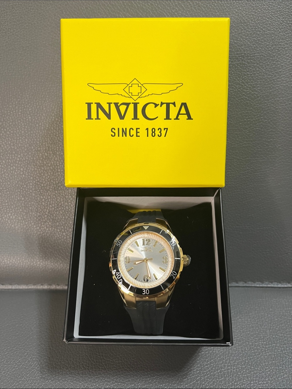 Invicta Angel Unisex
Watch - 38mm, Black (48852) - Picture 2 of 6